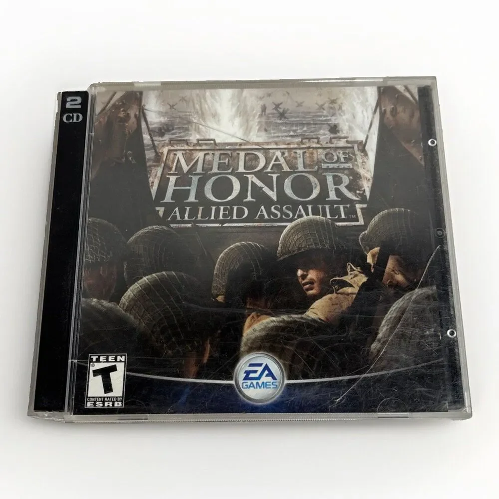 MEDAL OF HONOR - Allied Assault - 2 Disc Set - PC CD-ROM